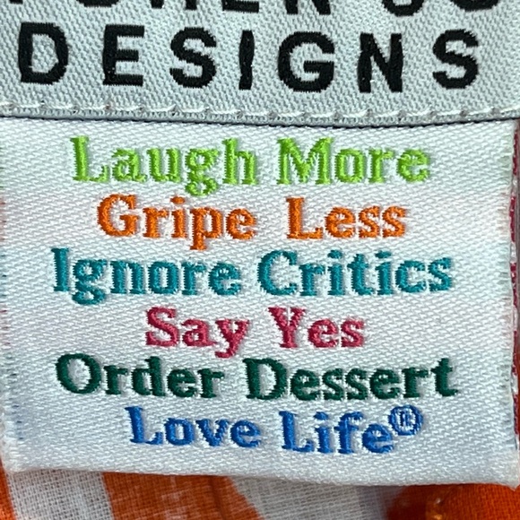 Gretchen Scott Kids Orange Tunic size 4/6 - Picture 9 of 9